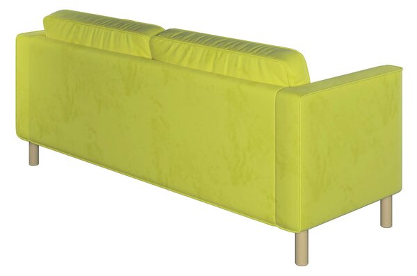 Huse canapea 2 locuri Pärup culoare verde Țesătură gloss, catifea