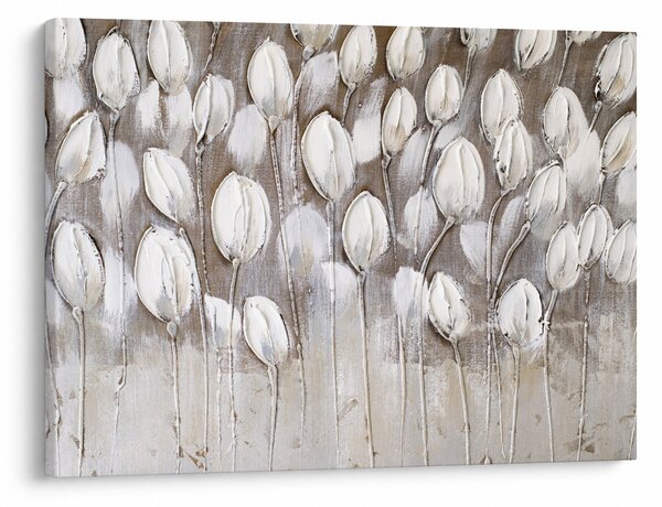 Tablou - Lalele structurate (70x50 cm)