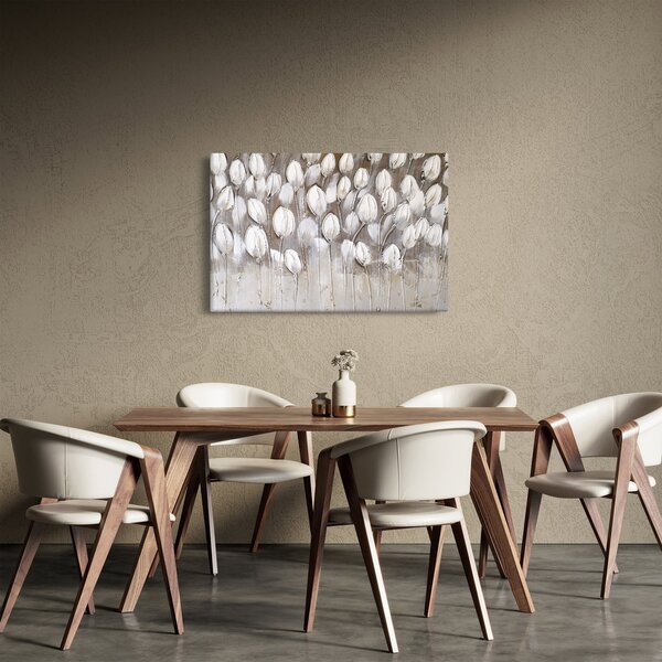 Tablou - Lalele structurate (90x60 cm)