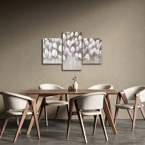 Tablou - Lalele structurate (90x60 cm)