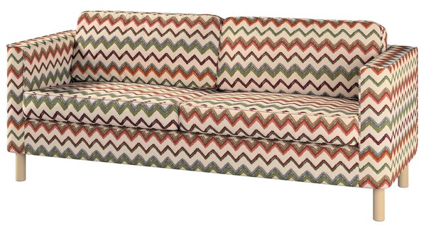 Huse canapea 2 locuri Pärup culoare multicolor Țesătură împletitură, cu model