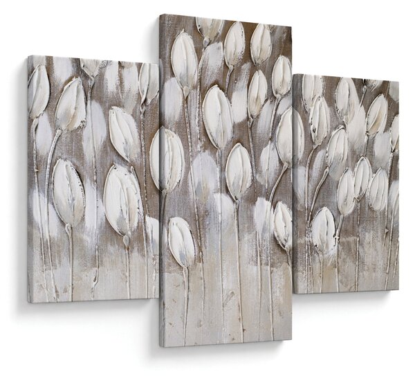 Tablou - Lalele structurate (90x60 cm)