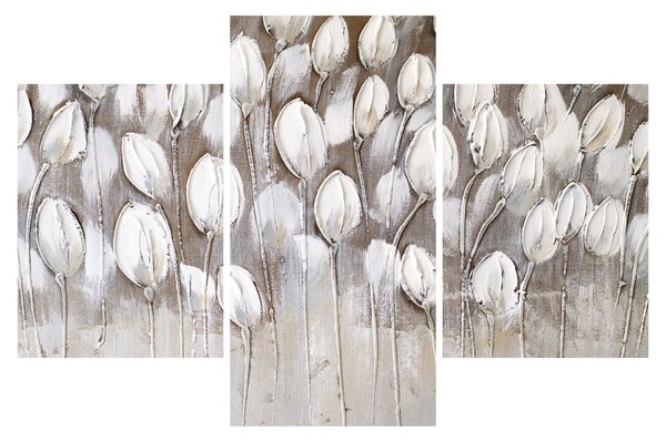 Tablou - Lalele structurate (90x60 cm)