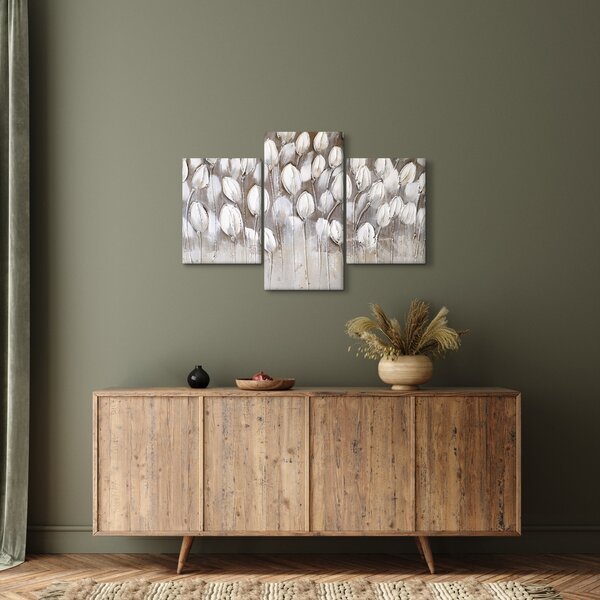 Tablou - Lalele structurate (90x60 cm)