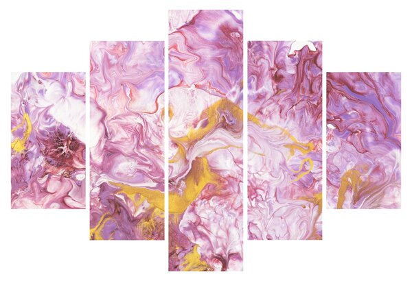 Tablou - Abstract roz (150x105 cm)
