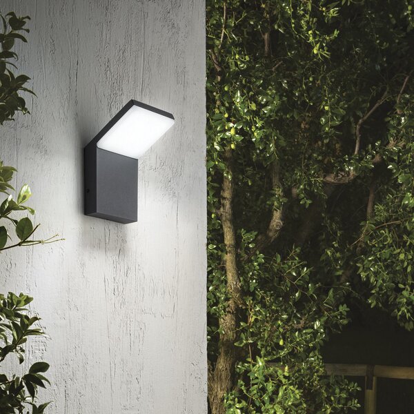 IDEAL LUX Ideal Lux LED cu LED-uri pentru exterior Style antracit, aluminiu, 4.000 K, Negru, Aluminiu, Modern