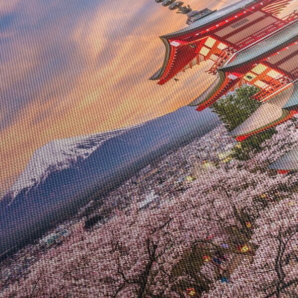 Tablou - Fuji,Japonia (70x50 cm)
