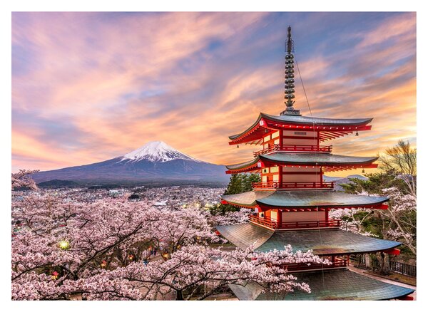 Tablou - Fuji,Japonia (70x50 cm)