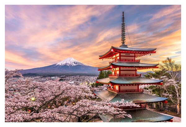 Tablou - Fuji,Japonia (90x60 cm)