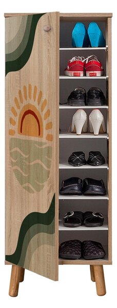 Pantofar Beside 11 (stejar sonoma). 1094625