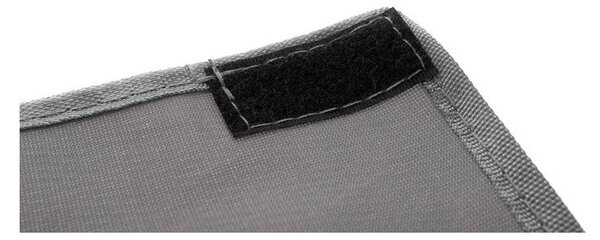 Cos de rufe multifunctional, 3 compartimente, impermeabil, 64,5x58x36,5cm, gri