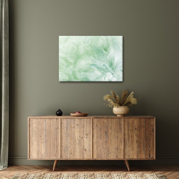 Tablou - Floare verde (70x50 cm)