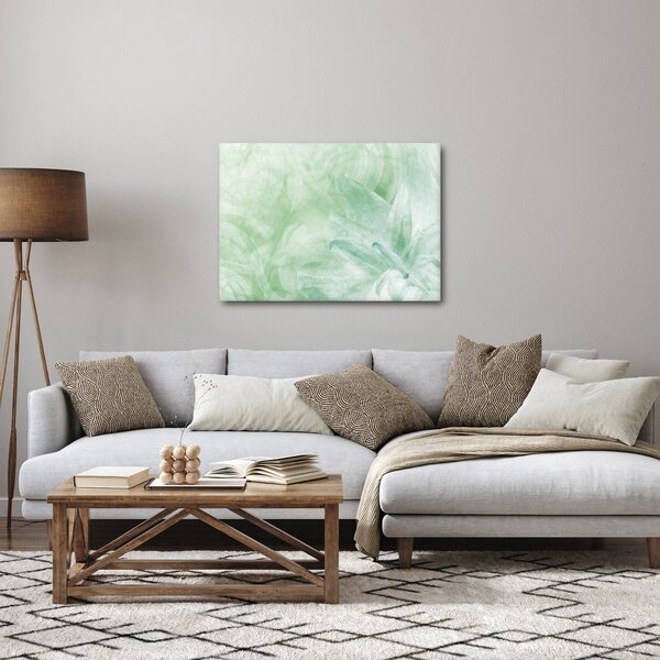 Tablou - Floare verde (70x50 cm)