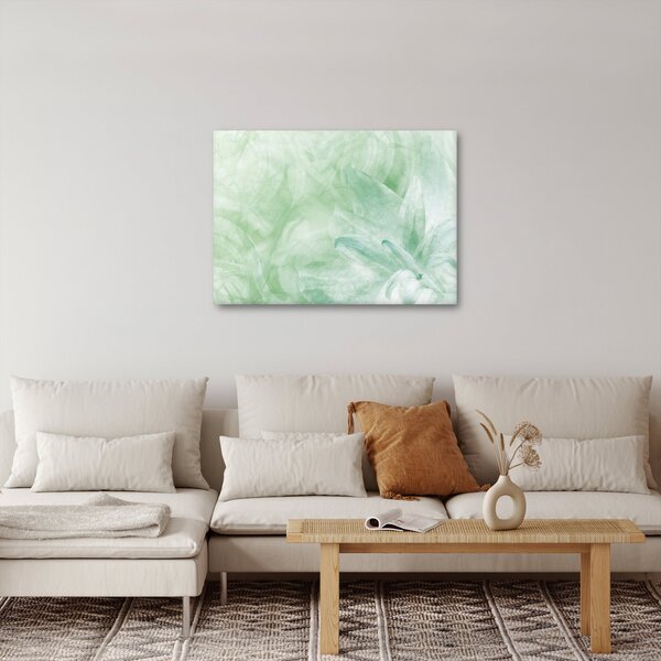 Tablou - Floare verde (70x50 cm)
