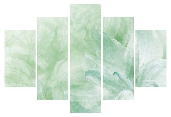 Tablou - Floare verde (150x105 cm)