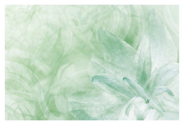 Tablou - Floare verde (90x60 cm)