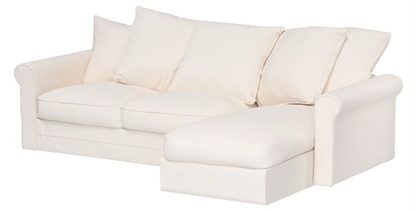 Grönlid chaise longue capac secțional culoare bej Țesătură împletitură