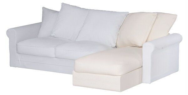 Grönlid chaise longue capac secțional culoare bej Țesătură împletitură