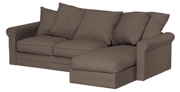 Grönlid chaise longue capac secțional culoare maro Țesătură împletitură