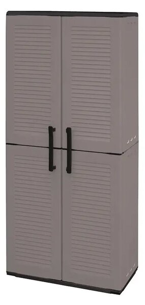Dulap plastic inalt balamale de otel si rafturi reglabile cu 2 usi Artplast 1630 x 680 x 370 E71/TP