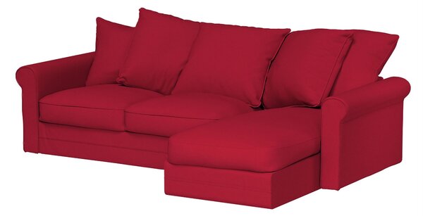 Grönlid chaise longue capac secțional culoare roșu Țesătură împletitură