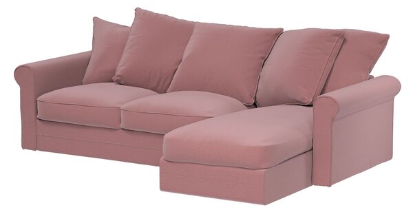 Grönlid chaise longue capac secțional culoare mov Țesătură catifea