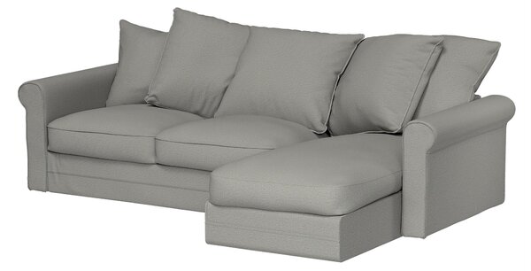 Grönlid chaise longue capac secțional culoare gri Țesătură împletitură
