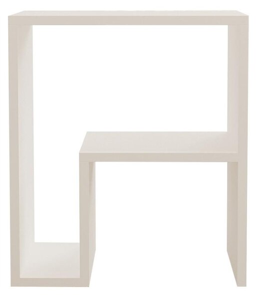 Măsuță laterală Makidu (alb). 1094695