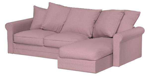 Grönlid chaise longue capac secțional culoare roz Țesătură împletitură