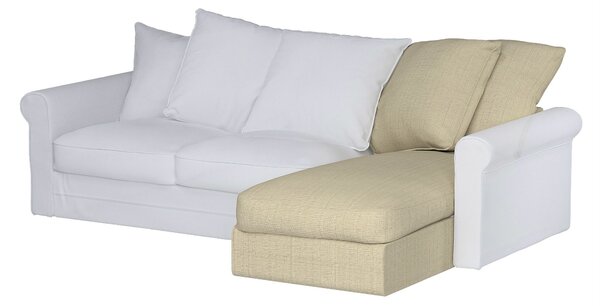 Grönlid chaise longue capac secțional culoare bej Țesătură împletitură