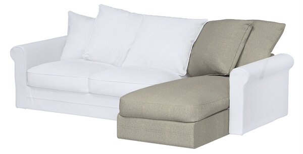 Grönlid chaise longue capac secțional culoare bej Țesătură împletitură