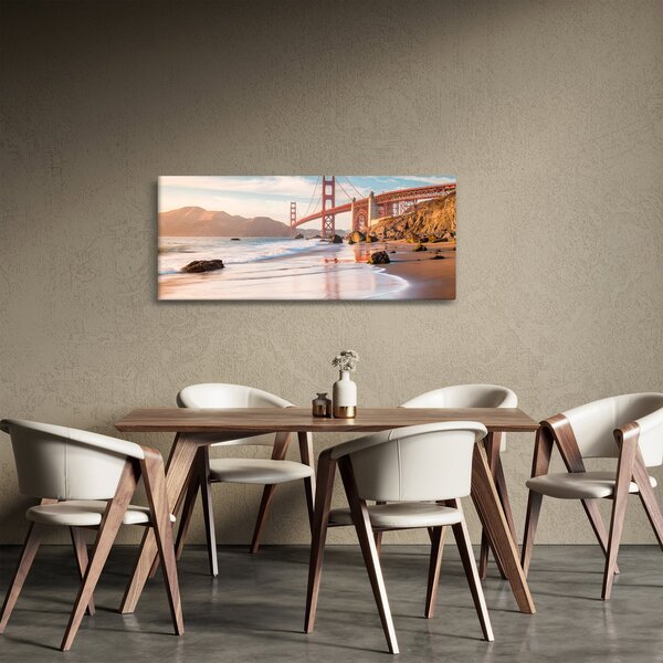 Tablou - Golden Gate Bridge (120x50 cm)