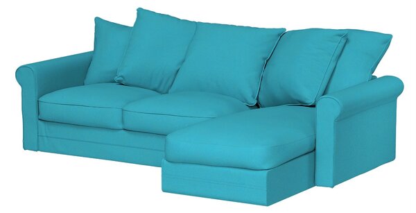 Grönlid chaise longue capac secțional culoare albastru Țesătură împletitură