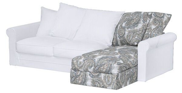Grönlid chaise longue capac secțional culoare multicolor Țesătură împletitură, cu model