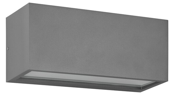 Trio Lighting Mayenne aplică de perete pentru exterior, antracit, up- & downlight,, reglabil, Negru, Aluminiu