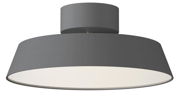 DFTP by Nordlux Plafonieră cu LED Kaito 2 Dim, gri, Ø 30 cm, reglabilă, reglabil, Gri, Camera de zi / sufragerie, Plastic, Modern