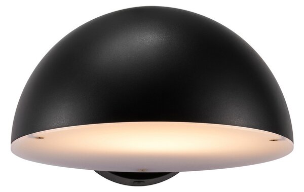 Nordlux Aplică de exterior Clarso, plastic, negru, reglabil, Negru, Plastic