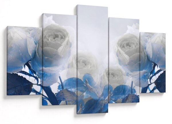 Tablou - Trandafir alb (150x105 cm)