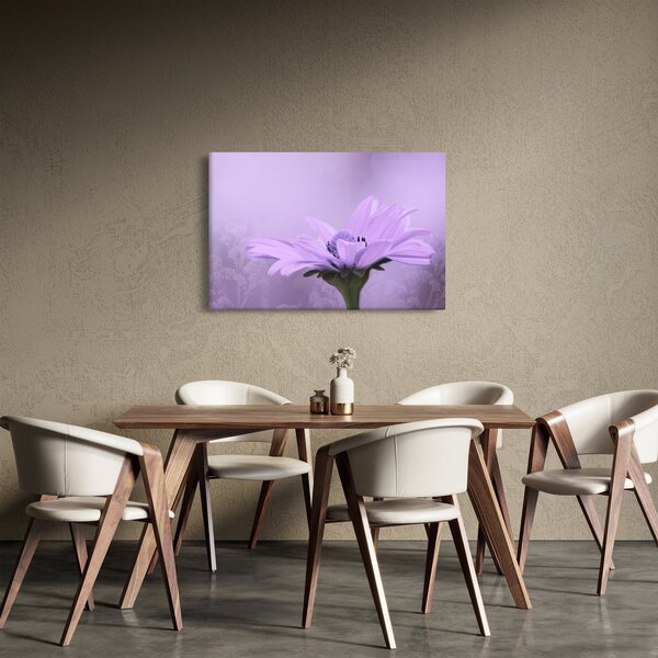 Tablou - Flori mov (90x60 cm)