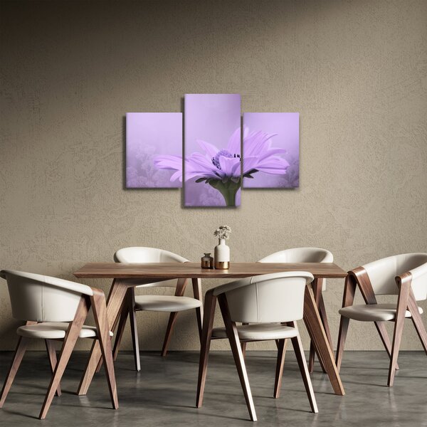 Tablou - Flori mov (90x60 cm)