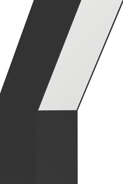 EGLO Lampă cu soclu Ugento LED, negru, Negru, Aluminiu, Modern