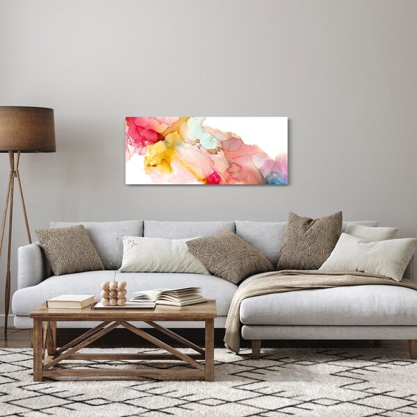 Tablou - Abstract din cerneală (120x50 cm)