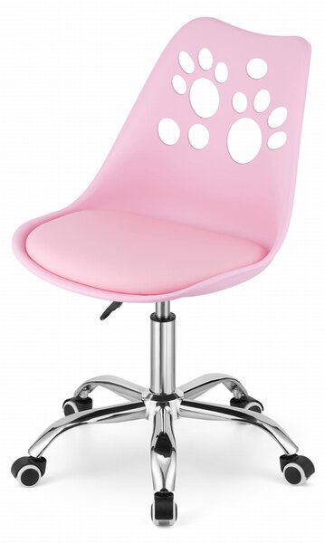 Scaun de birou roz PRINT