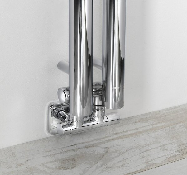 Sapho Pilon calorifer de baie decorativ 180x12.2 cm crom IZ123T