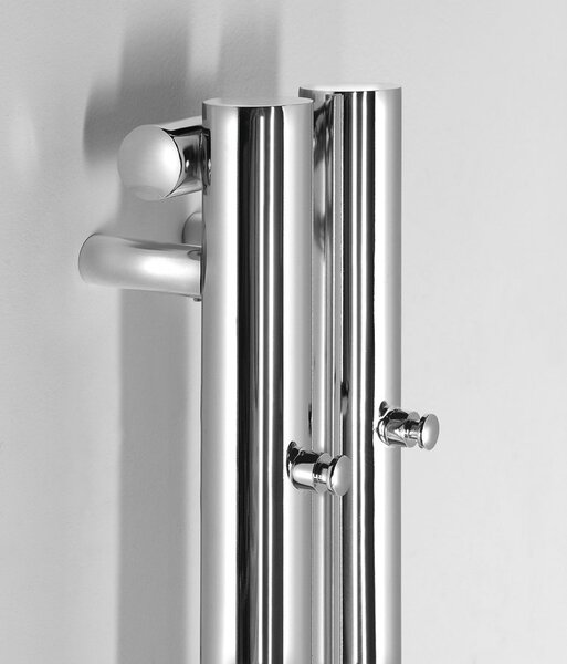 Sapho Pilon calorifer de baie decorativ 180x12.2 cm crom IZ123T