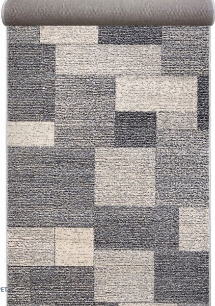 Traversa Hol, Model Daffi 13027 190, Festonata, Latime 150 cm, Gri 150 x 200