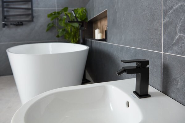 KFA Armatura Logon Black baterie bideu stativ negru 5137-015-81