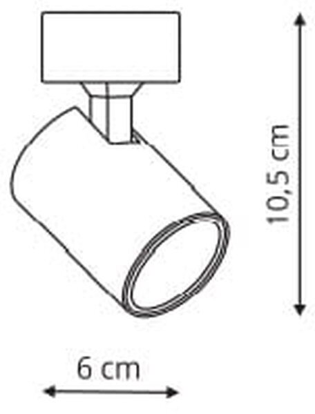 Light Prestige Snow lampă de perete 1x50 W alb LP-731/1WWH