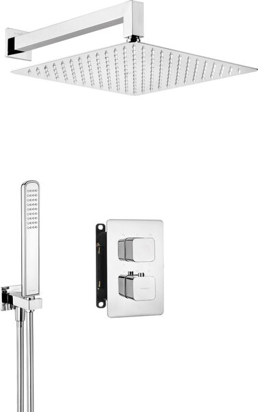 Deante Deante, set de dus termostatic ascuns + BOX, crom, BXYZ0ECT