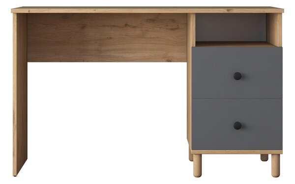 Masă PC Sikine 3 (nuc + antracit). 1094989